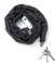 Queiting 1.2M Motorcycle Chain Lock Heavy Duty Motorbike Bicycle Chain Lock 3 Keys Heavy Chain Lock Padlock Motorcycle Anti-Theft Safety Chain Lock