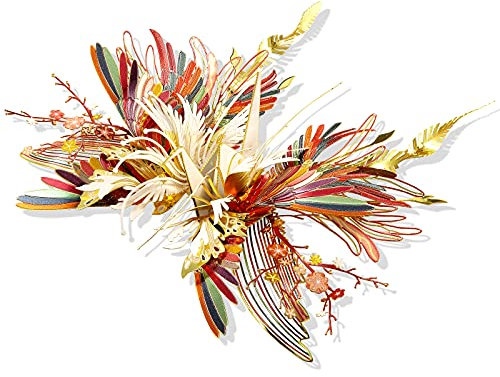 Piececool 3D Puzzle Metal Paper Crane Symbolizing Lucky Models, Craft Model Kits for Adults to Build, 3D Puzzles Adult Teens for Stainless Steel, Home Decoration, Collection, 38 Pieces