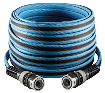 FITT FORCE 3/4 25 m - Wasserschlauch für den Garten zur Bewässerung, kompakt, leicht und robust für intensive Verwendung, Blau
