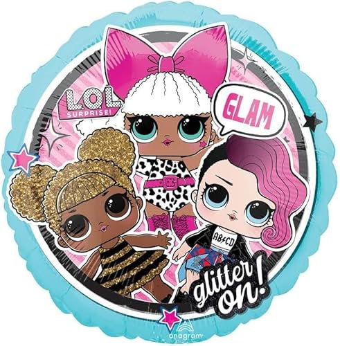 amscan LOL Surprise Folienballon Glam