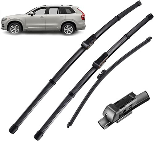 Scheibenwischer für Volvo XC90 MK2 2016-2019 2018 2017 2420 14, Scheibenwischer Vorne Und Hinten Wischerblätter Set Teile Ersatzwischblätter