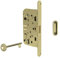 bricoleva.it Serrure de porte intérieure, verrouillage de verrouillage de porte, serrures de porte avec ou sans clé (serrure médiane magnétique, laiton)