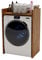 MRBLS - Mobile per lavatrice e asciugatrice, mobile per il bagno o la lavanderia, in diversi colori, 66 x 97 x 48 cm (retrò)