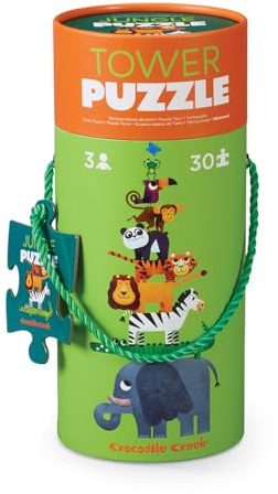 (New Feb) Croc Creek 30 Pc Tower Puzzle: Jungle (unit 2)