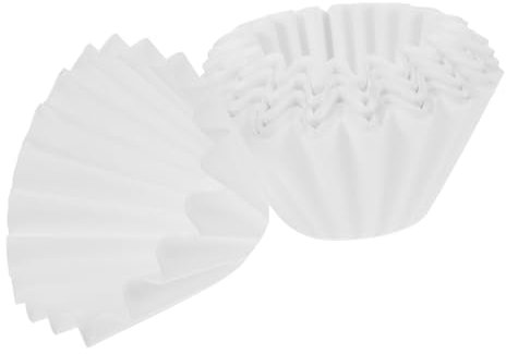 SOESFOUFU Vasos de Papel con Filtro para Café Filtros de Café Grandes Vasos de Papel con Filtro para Cafeteras Cesta de Filtro