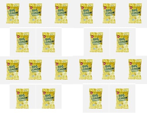 M'Candy Big Lemon Bonbons mit Brause Kern 20 x 150g
