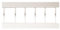 HERCHR Estante Para Ollas Y Sartenes Montado En La Pared, Barra Para Colgar En La Cocina, Estante Para Utensilios Para Colgar En La Pared, Colgador Para Utensilios De Cocina, Blanco(30cm)