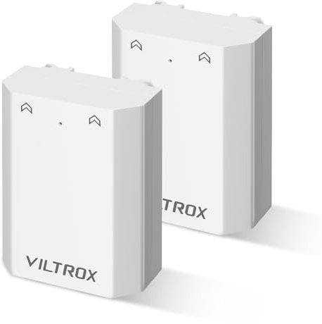 VILTROX NP-FZ100 2 Pack Camera Battery Rechargeable Battery Pack 2400 mAh USB-C 2.5H Fast Charge for Sony A7M4 A7M3 A7R5 A7R4 A7R3 A7C A7S3 A9M2 A9 ILCE-9 A6600 A6700 FX3 0