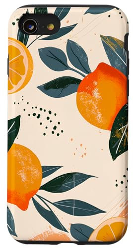 lemon oranges abstract Design Case for iPhone SE (2020) / 7 / 8