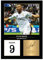 Icons Wall Art Kylian Mbappe Real Madrid signiertes Foto, A4, Geschenk für Real Madrid-Fans, digital reproduziert, Unterschrift, ungerahmt