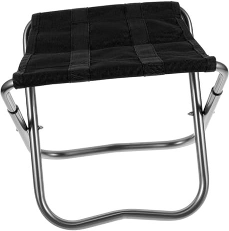 MERRYHAPY Klappbarer Campinghocker Aus Faltbarer Tragbarer Sitzhocker Für Outdoor-aktivitäten, Ausflüge Und Reisen