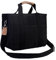 Eisure Mama-Tragetasche – Mama-Tragetasche, Freizeit-Reisetasche, Mama-Tasche mit Fach, Babytasche, Wickeltasche, Rucksack und Tragetasche für Damen, Mädchen, Mutter, Damen (34 x 17 x 24 cm), Schwarz