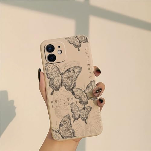 Compatibile con iPhone 11 - Custodia Morbida Silicone Bordi Dritti Protezione Completa Della Fotocamera Cover