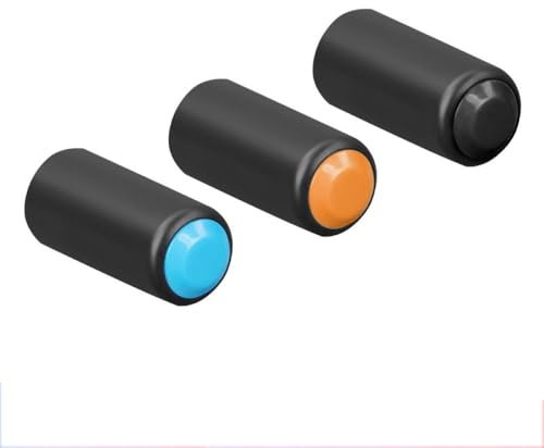 Microphone Battery Cover for Shure PGX2/SLX2/PG58/SM58/BETA58,Wireless Mic Mikes Bolymic Accessories,Mic Handhold Cap Cup Cover (3PCS)