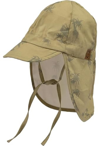 Mikk-line Sonnenhut Baby UV Schutz 50+ | Mütze mit Nackenschutz für Jungen & Mädchen | Atmungsaktiver Schirmmütze Kinder | Verstellbarer Sonnenhut für Outdoor, Garten & Strand