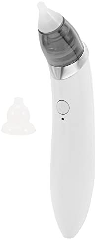 Milisten elektrischer Nasensauger elektrische Nasendusche Schleimreiniger für Babys Säuglingsreiniger Nasenreiniger Abs Weiß