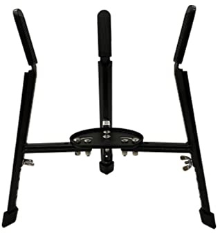 LP Latin Percussion Congaständer Matador Custom Korbständer, Stahl schwarz, zusammenklappbar, Höhe und Durchmesser verstellbar, vormontiert, M294