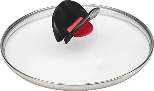 Ballarini Click&Cook Coperchio in Vetro, Alluminio, Trasparente, 20 cm