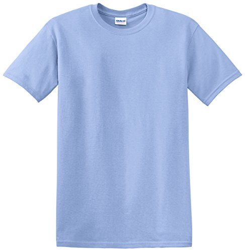 Gildan Mens Heavy Cotton Short Sleeve T-Shirt (2XL) (Carolina Blue)