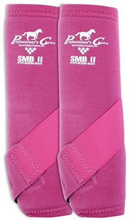 Western Import Professional Choice SMB II - Brushing Boot, Raspberry
