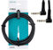 GEWA Patchkabel Basic Line0,3m, schwarz, 6,3 mm Winkelklinke stereo - 6,3 mm Winkelklinke stereo, 190370