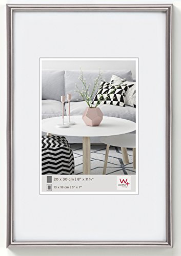 Walther KD050H Galeria Kunststoffrahmen im Format 40 x 50 stahl