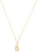 Amor Kette mit Anhänger Damen Halsschmuck, mit Zirkonia synth., 45 cm, Gold, Kommt in Schmuck Geschenk Box, 2020020