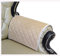 HAOMAIJIA rutschfeste beige Samt Sofa Armlehne Bezüge Couch Armlehne Bezüge Leder Couch gesteppt Möbelschutz für Hunde Kinder Haustiere 2 Stück (ASand, 50,8 x 61 cm) Sofa Armlehne Abdeckung - 2 Stück