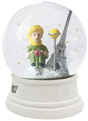 Kiub Snowball Figurine The Little Prince (Eiffel Tower)