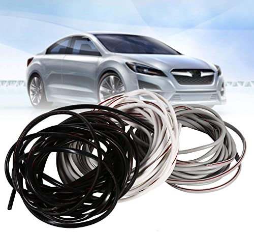 Car Door Edge Protector Clear, Car Door Edge Protector, 16Ft 5M Car Door Edge Guards,U Shape Rubber Seal,Car Door Edge Protector Trim Protector Strip Door Moulding Strip Scratch Protector Cover f