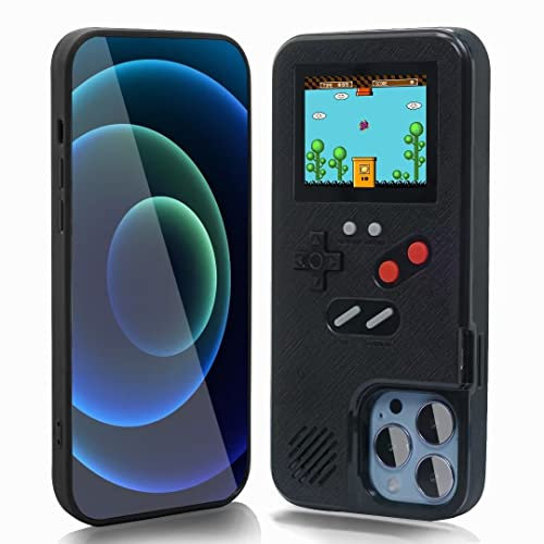Neu Gameboy Schutzhülle für iPhone XS Max, Handheld-Retro,168 Klassische Spiele, Farbvideo-Display, Spielhülle für iPhone, Kratzfest, stoßfest, Handyhülle für iPhone
