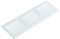 Steinberg14 White 300x100mm Metal Air Vent Cover with Insect Mesh - 12x4 inch Ventilation Grille - Air Vent Register for Walls and Ceilings - Ventilation Cover for Outdoor and Indoor