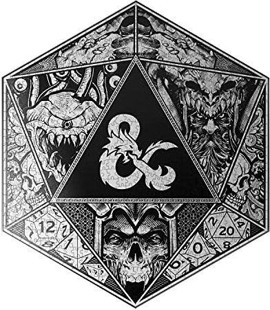 Paladone Dungeons and Dragons Puzzle | 750 Teile | Offiziell lizenzierte Ware