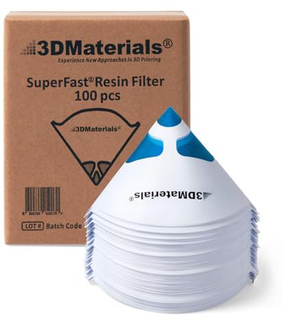 SuperFilter 100 pcs, Disposable Filter, 3D Printer Resin and Paint Strainer, Made in Korea by 3DMaterials