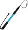 KOMCLUB Raffio Telescopico in Lega di Alluminio Accessori per la Pesca con Gancio e Manico in Gomma, Adatto per la Pesca in Acqua Dolce e Salat 140cm
