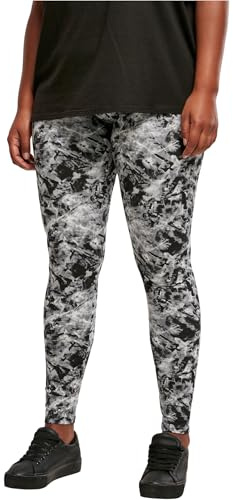 Urban Classics Women's Ladies Soft AOP Leggings Leggings, blackfading, L