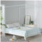 Dalovy Porta Zanzariera per Letto A,Baldacchino in Acciaio Inox Iron-Art, Struttura per Zanzariera, Struttura per Letto a Struttura/Full/Queen/California King/King Size, Letto da 1,8×2 M