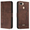 Lihondar Funda para Huawei P8 Lite 2017, Premium PU Cuero Billetera Tapa Flip Protectora Carcasa Libro Case Magnético con Tapa y Ranura para Tarjetas Piel Cartera para Huawei P8 Lite 2017 (Braun)