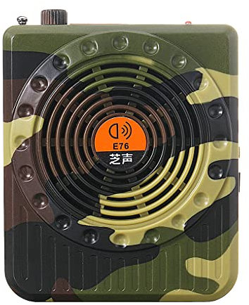 wueiooskj Decoy Amplificatore vocale Outdoor Portable Sound Telecomando Kit telecomando ricaricabile