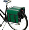 BikyBag Classic CW – wasserdichte Fahrrad-Doppeltasche, Fahrradtasche, Fahrrad, Pendler, Einkaufstasche, (Grün)