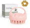 Sndyi Kopfhaut Massagebürste Shampoo Bürste, Silikon Kopfhaut Massagebürste für Peeling und Kopfmassage, [Nass & Trocken] Scalp Massager | Reduziert Schuppen, Stimulieren das Haarwachstum, Pink