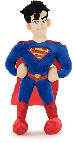 DC Comics Charakter Kuscheltier - 33 Zentimeter - Batman, Joker, Superman - Super Soft Qualität (Superman 45cm)