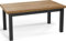 WFL GROUP Moderner Rechteckiger Ausziehbarer Esstisch - Platzsparend - Schwarze Holzbeine - 160 bis 210 cm - Hergestellt in EU - 160 x 90 cm - Wotan Eiche