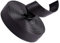 GORGECRAFT 5 m de Long Bandes de Cuir Double Face 30 mm de Large Sac à Bandoulière Rouleau de Sangle en Cuir Noir Cordon en Cuir Lisse Cordon Plat pour Bricolage Artisanat Vêtements Fabrication