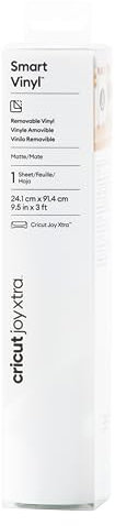 Cricut Vinilo, blanco, 3 piezas