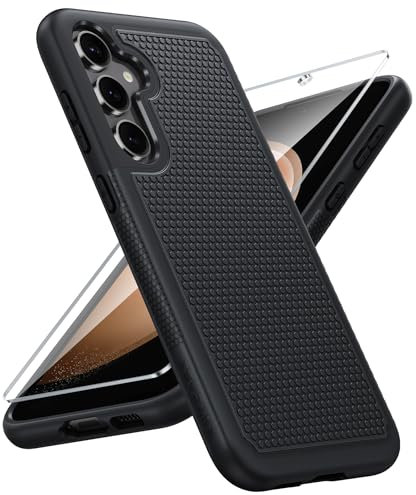 FNTCASE für Samsung Galaxy S23-FE Hülle: Dual Layer Robuste Schutzhülle Robuste PC und Soft TPU Hülle für Galaxy S23 FE | Nicht für Galaxy S23