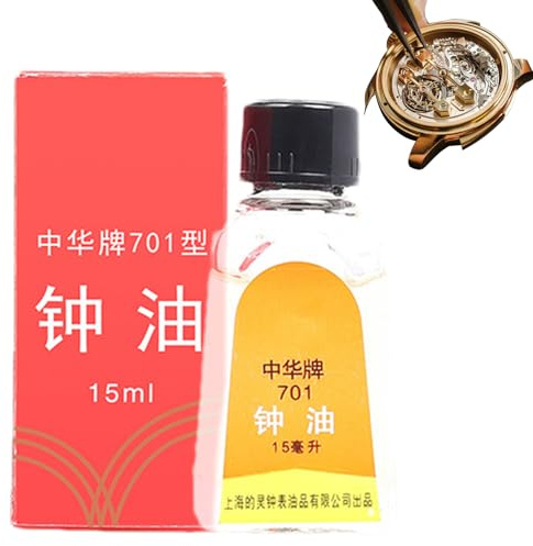 Sghtil Lageröl, Uhrenöl | Hochleistungsschmieröl Synthetik 15ml - Präzisionsinstrumentenöl für Uhren, Messgeräte, Mikrometer und andere Präzisionsinstrumente