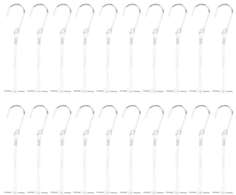 Ganci per Modelli da 20 Pezzi, Grucce per Modelli in Metallo da 260Mm,Ganci per Appendere Modelli di Cucito per Riporre la Carta per Organizzare e Conservare Cartamodelli e Blocchi