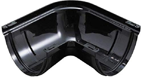 Ali axis (Formerly Marley) A-RAJ1B Black Deepflow 150mm Gutter 90 Degree Angle