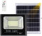 Faro LED Esterno 500W con Pannello Solare, Luce Solare 208 Potenti LED, Batteria 12000mAh, Telecomando e Staffa Inclusi , Luce Fredda.